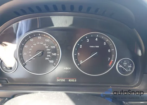 2011 BMW 528I из США, поврежденный, VIN WBAFR1C59BDS36913